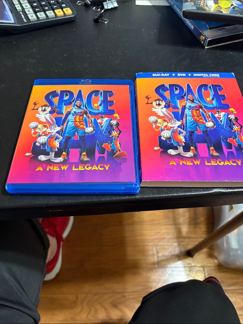 Space Jam: A New Legacy Blu-ray Case - Vibrant Gradient Artwork (Blue)